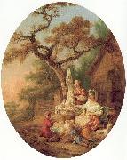 Prince, Jean-Baptiste le A Scene from Russian Life oil painting on canvas